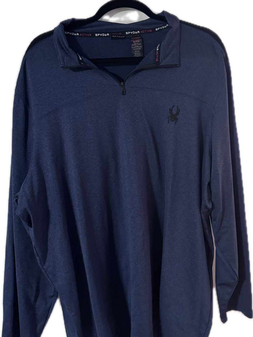 Spyder Men’s Navy Half-Zip Performance Pullover